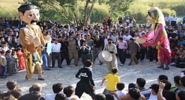 На улицах Восточного Курдистана проходит театральный фестиваль