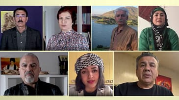 Курдские артисты против войны и оккупации Курдистана