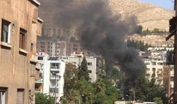 В окрестностях Дамаска произошла серия взрывов