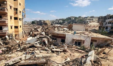 ООН: число погибших в ливийском городе Дерна возросло до 11 300 человек