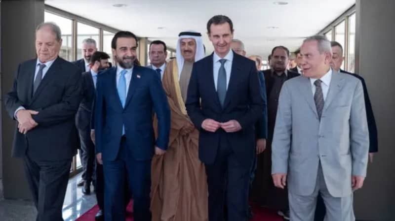 Асад встретился с высокопоставленными арабскими законодателями в Дамаске