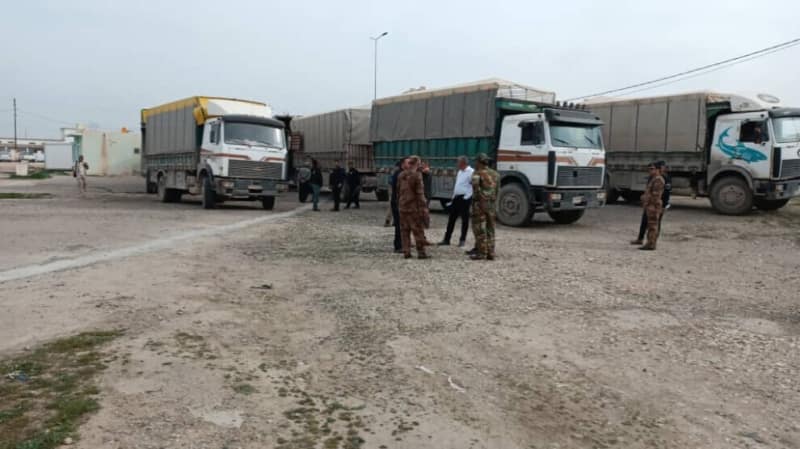 Гуманитарная помощь из Сулеймании прибыла в северо-восточную Сирию