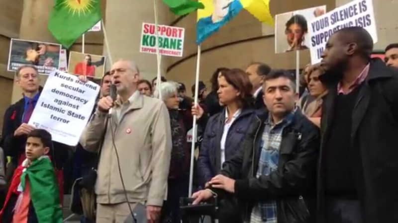 Кампания «Мир в Курдистане» выпустила заявление в поддержку Корбина